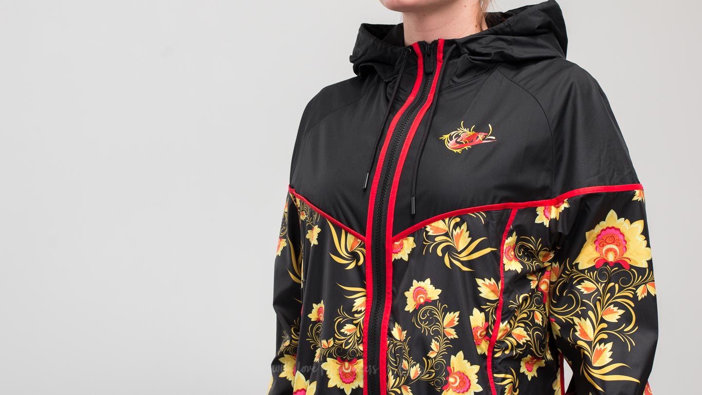 Nike top windrunner floral