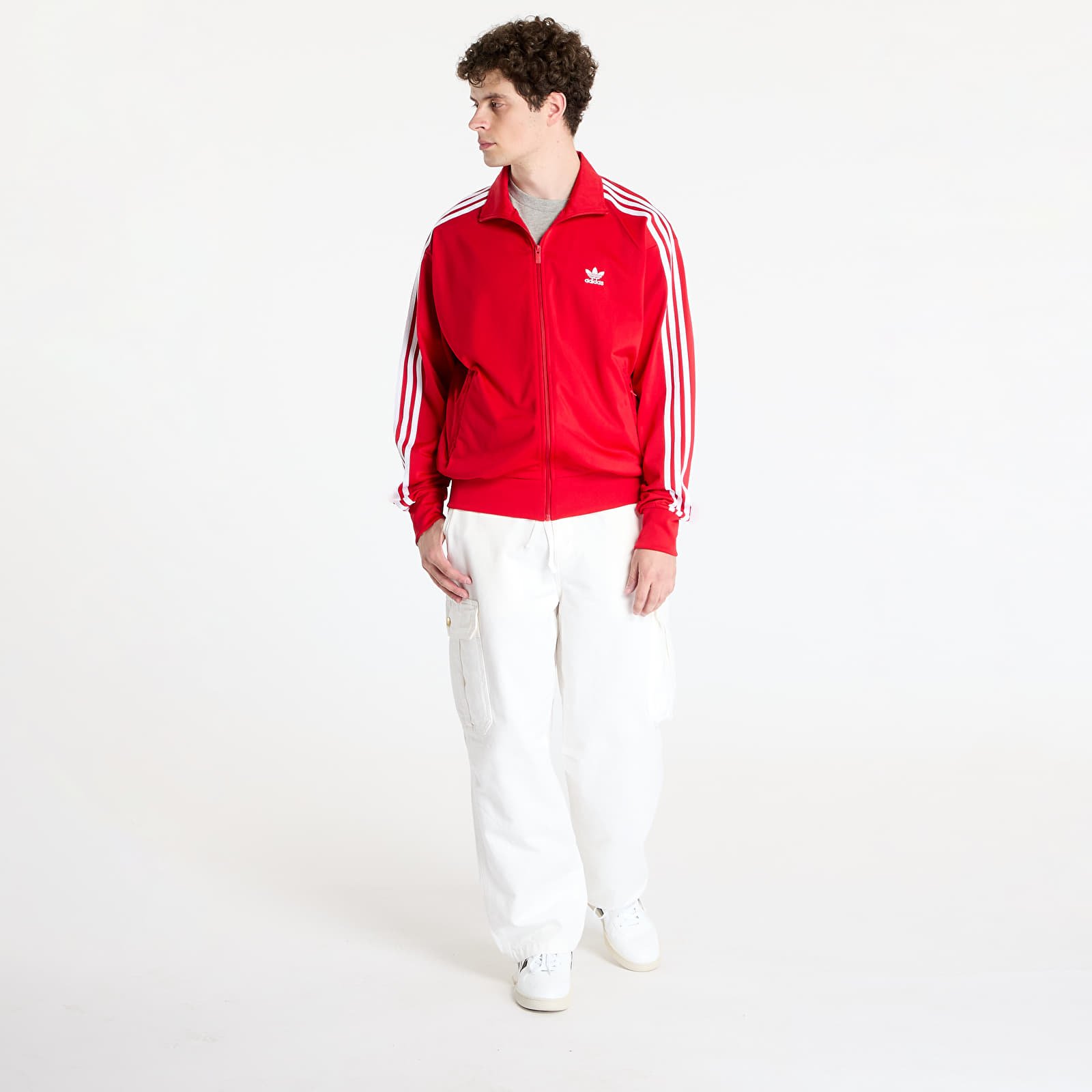 Jacken adidas Fbird Track Top Better Scarlet/ White