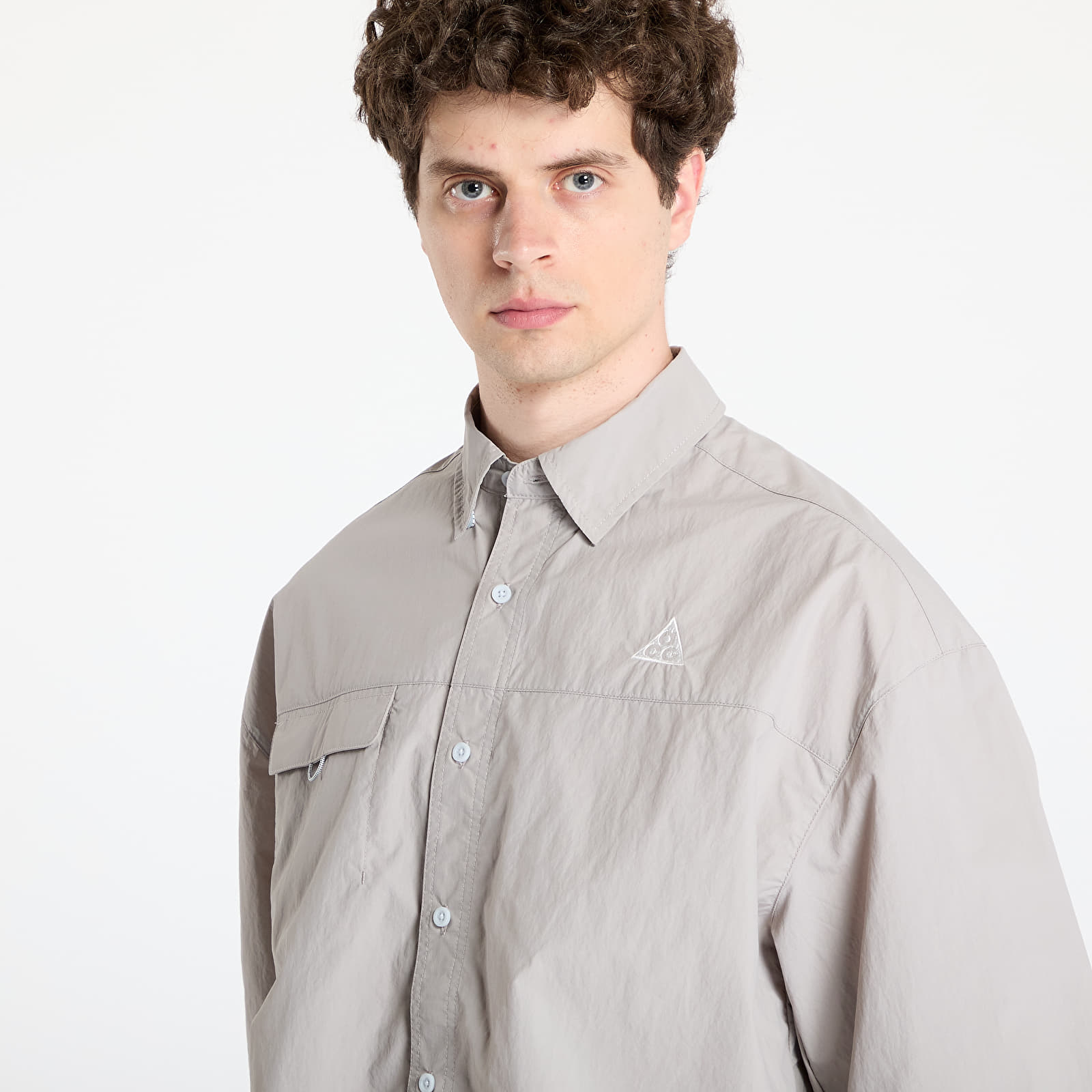 Marškiniai Nike ACG "Orb Weaver" UV Repel Short-Sleeve Shirt College Grey/ Football Grey/ Summit White