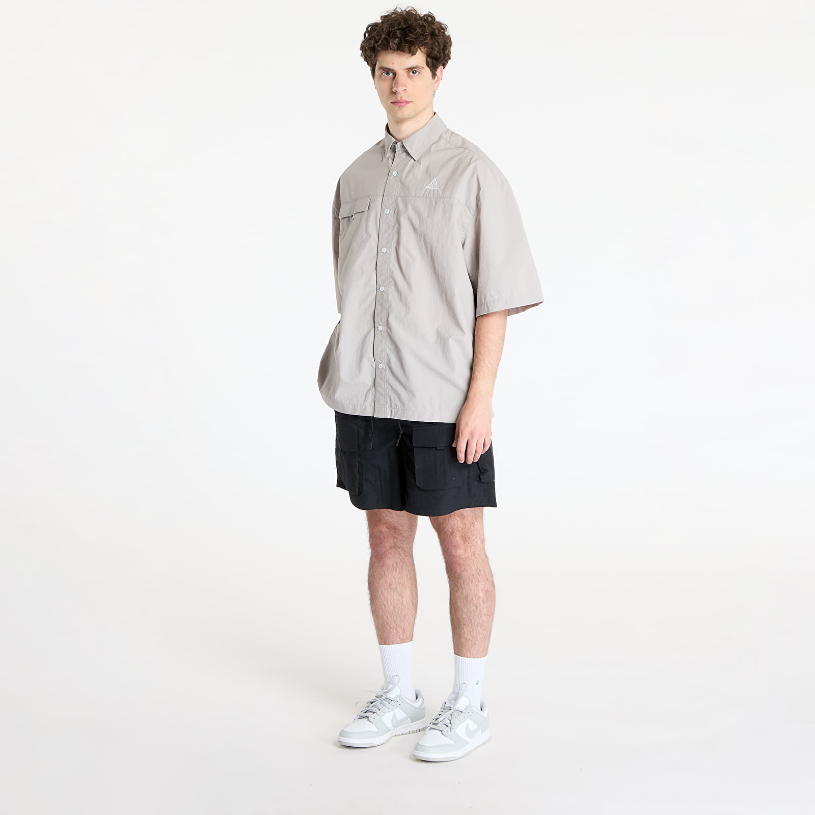 Marškiniai Nike ACG "Orb Weaver" UV Repel Short-Sleeve Shirt College Grey/ Football Grey/ Summit White