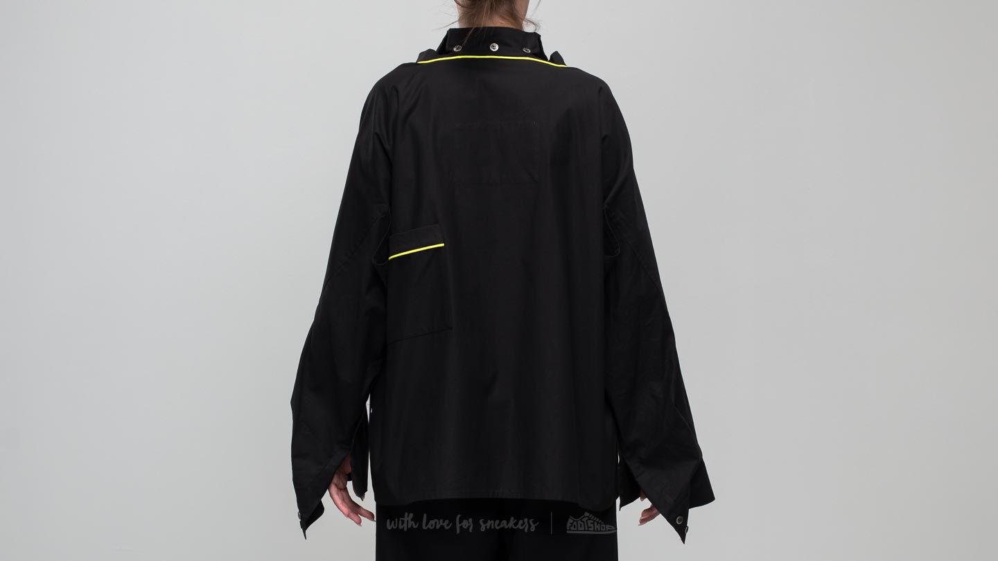 Shirts Footshop x Petra Ptáčková ZERO WASTE Cut Out Longsleeve Shirt Black