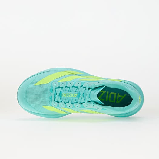 Men's shoes adidas Adizero EVO SL Flash Aqua/ Lucid Lemon