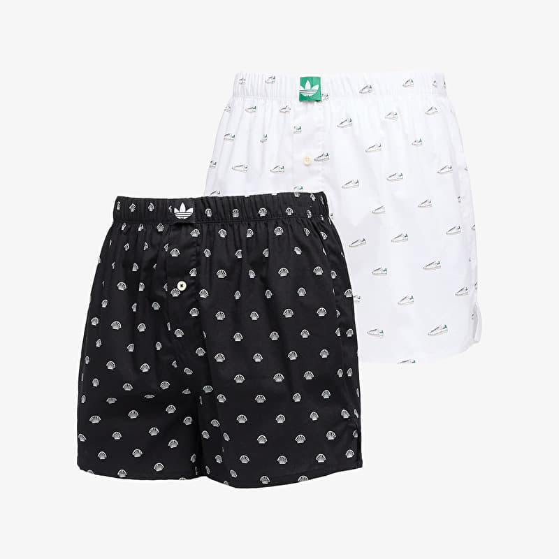 Boxers adidas Woven Boxer 2-Pack Black/ White
