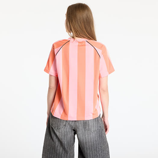 adidas JERSEY SUMMER GLOW Tシャツ L スポーツ adidas Originals Summer Glow jersey in pink and orange | ASOS