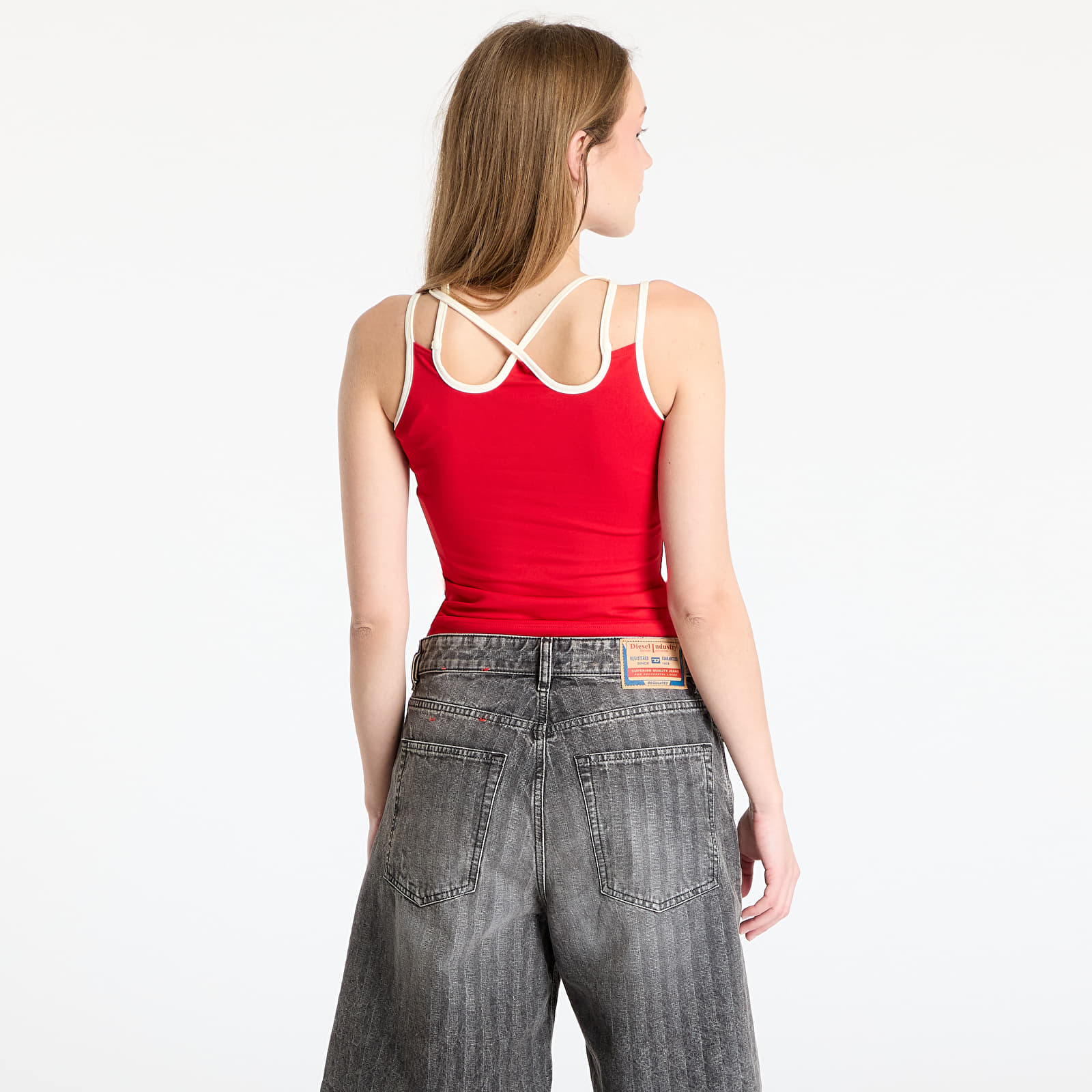 Vests adidas x Avavav Strap Tank Top Red/ Better Scarlet
