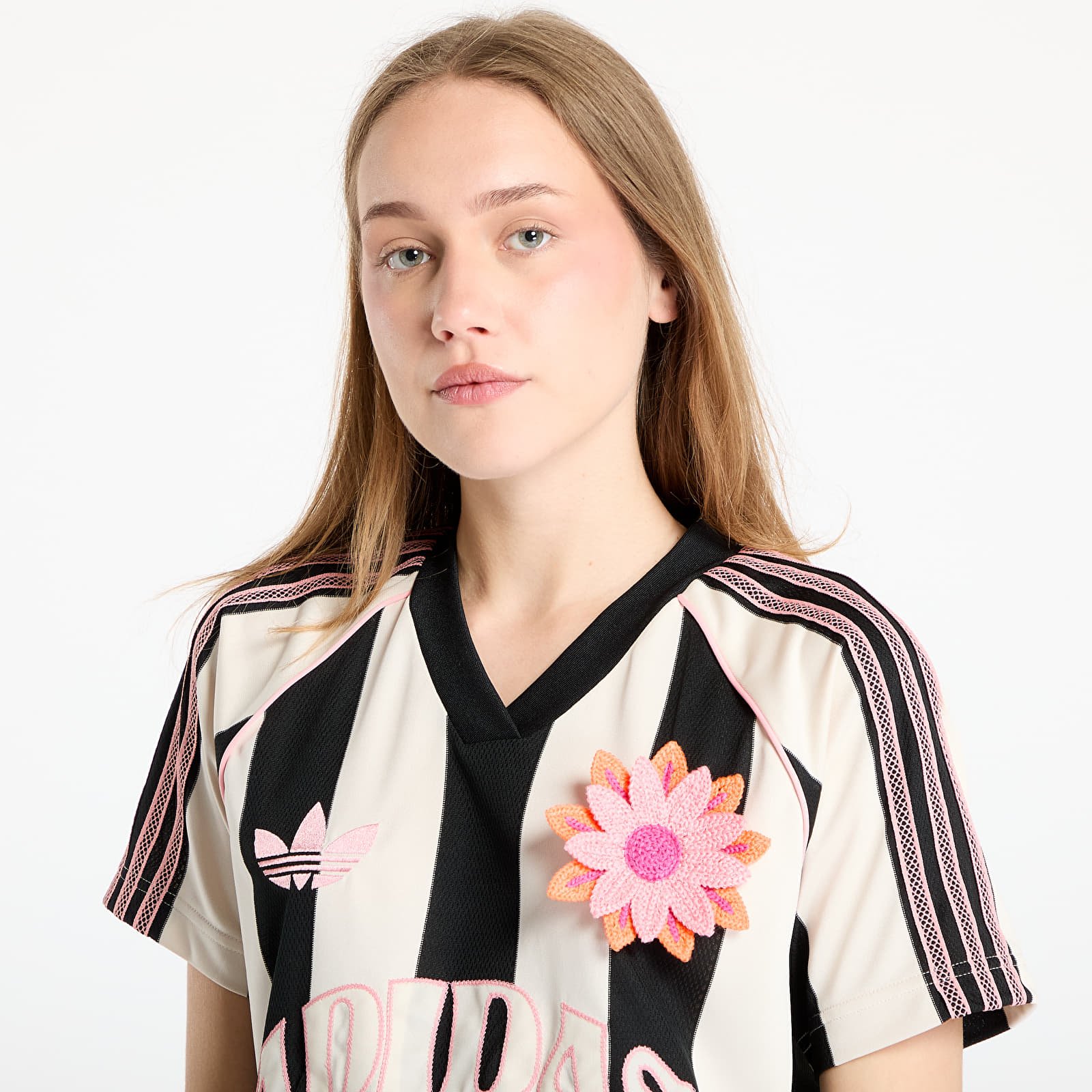 Koszulki adidas Originals Summer Glow Jersey Wonder White/ Black