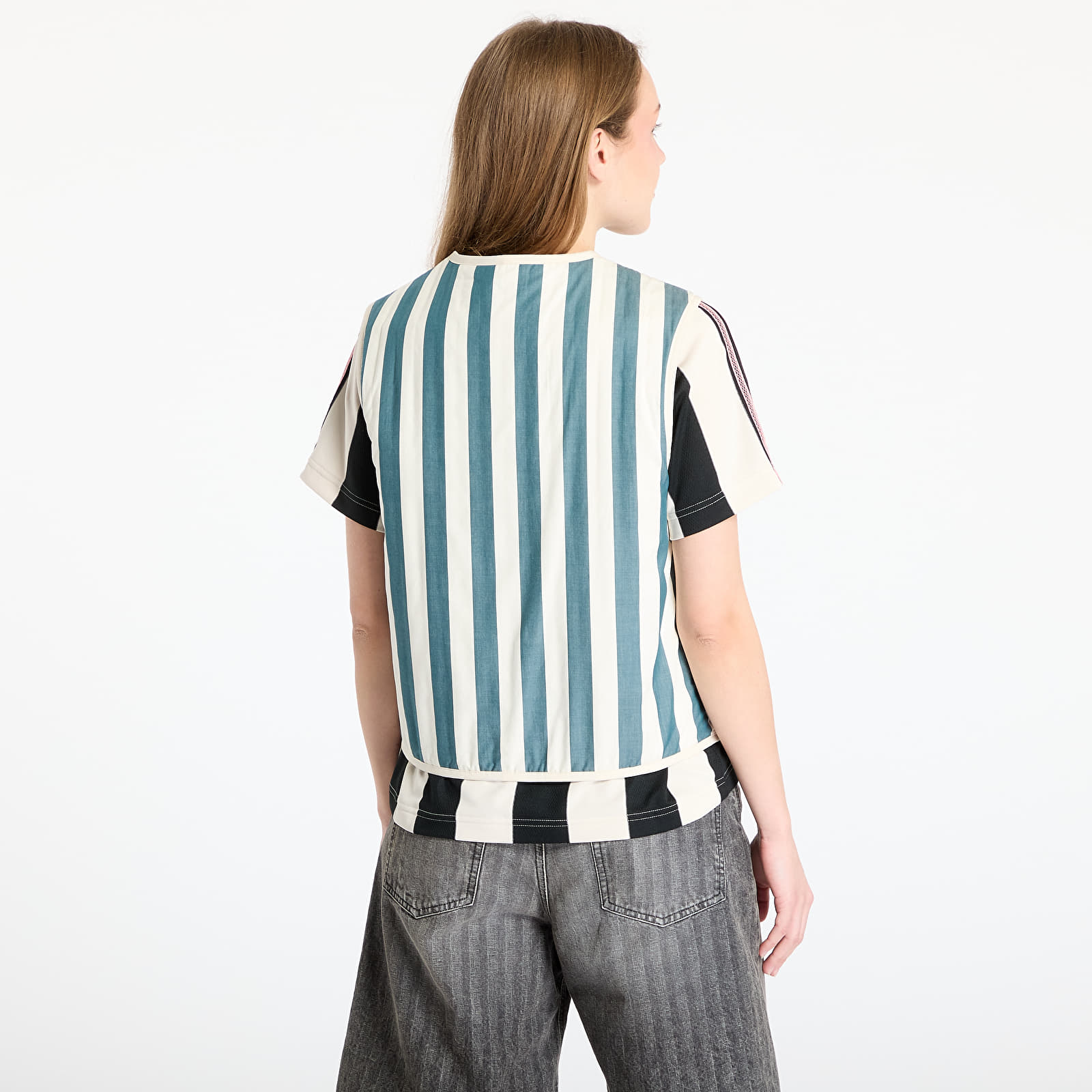 Mellények adidas Originals Summer Glow Reversible Vest Wonder White/ Tech Green