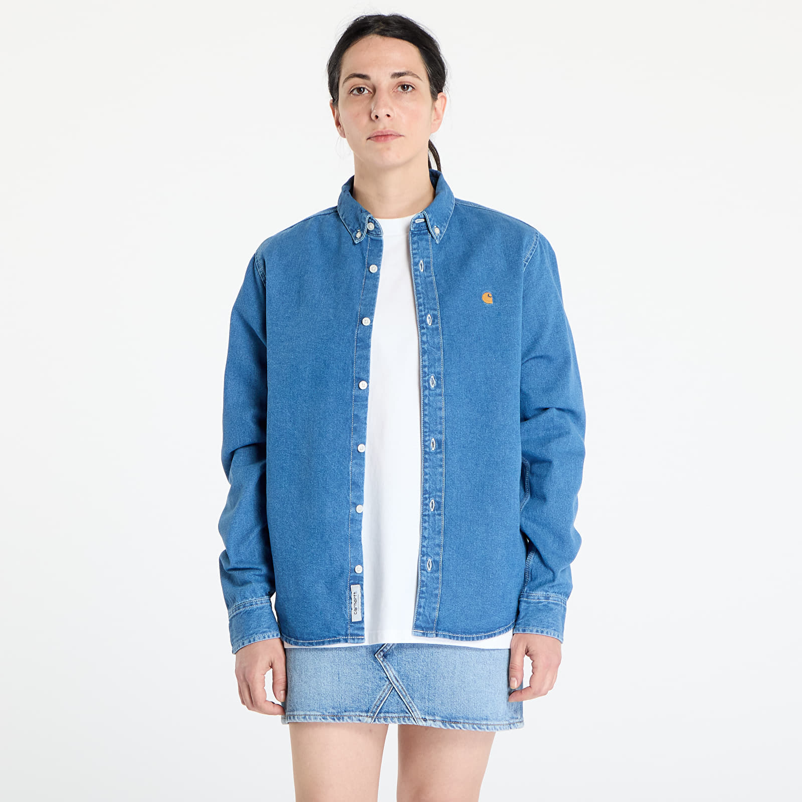 Shirts Carhartt WIP L/S Weldon Shirt Blue