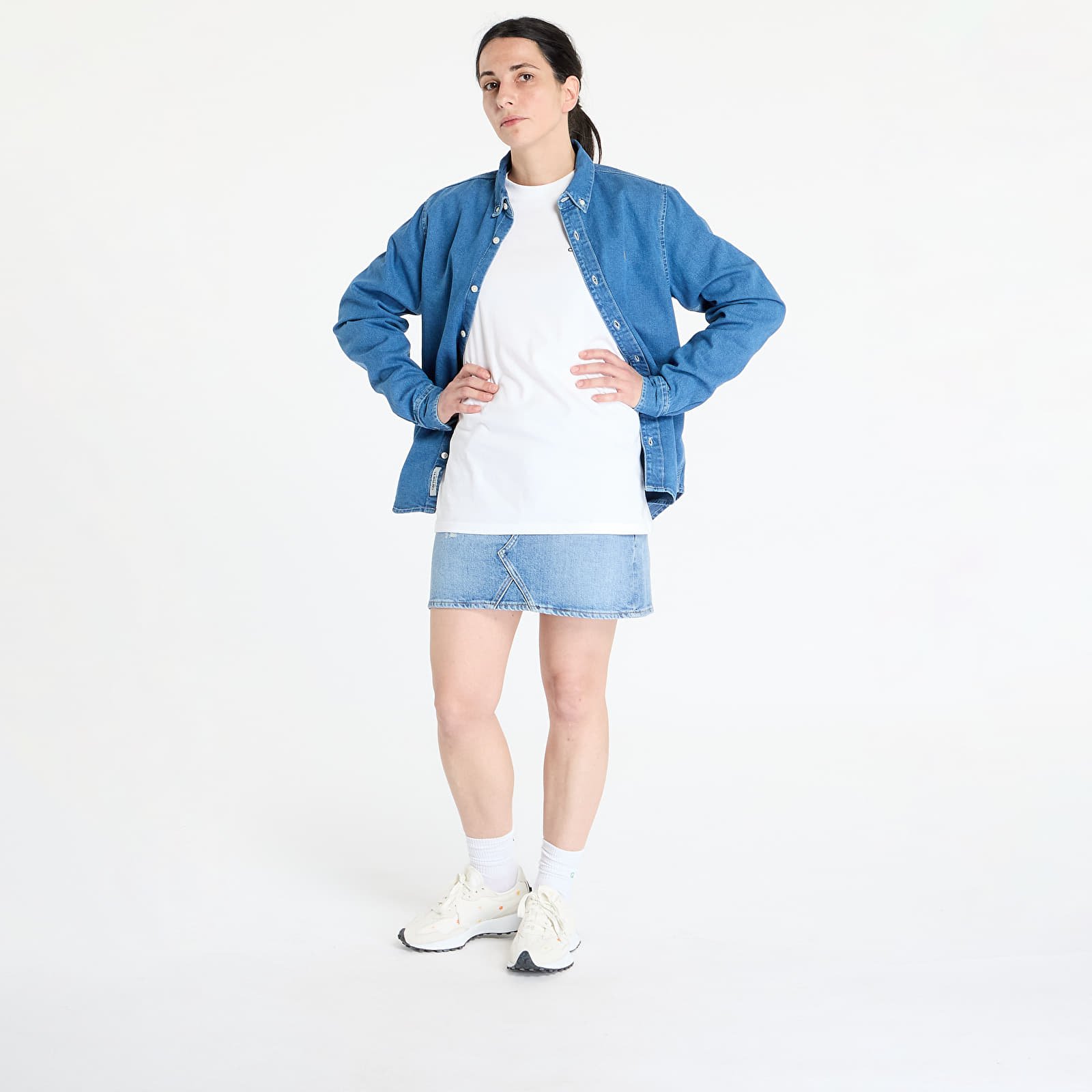 Shirts Carhartt WIP L/S Weldon Shirt Blue