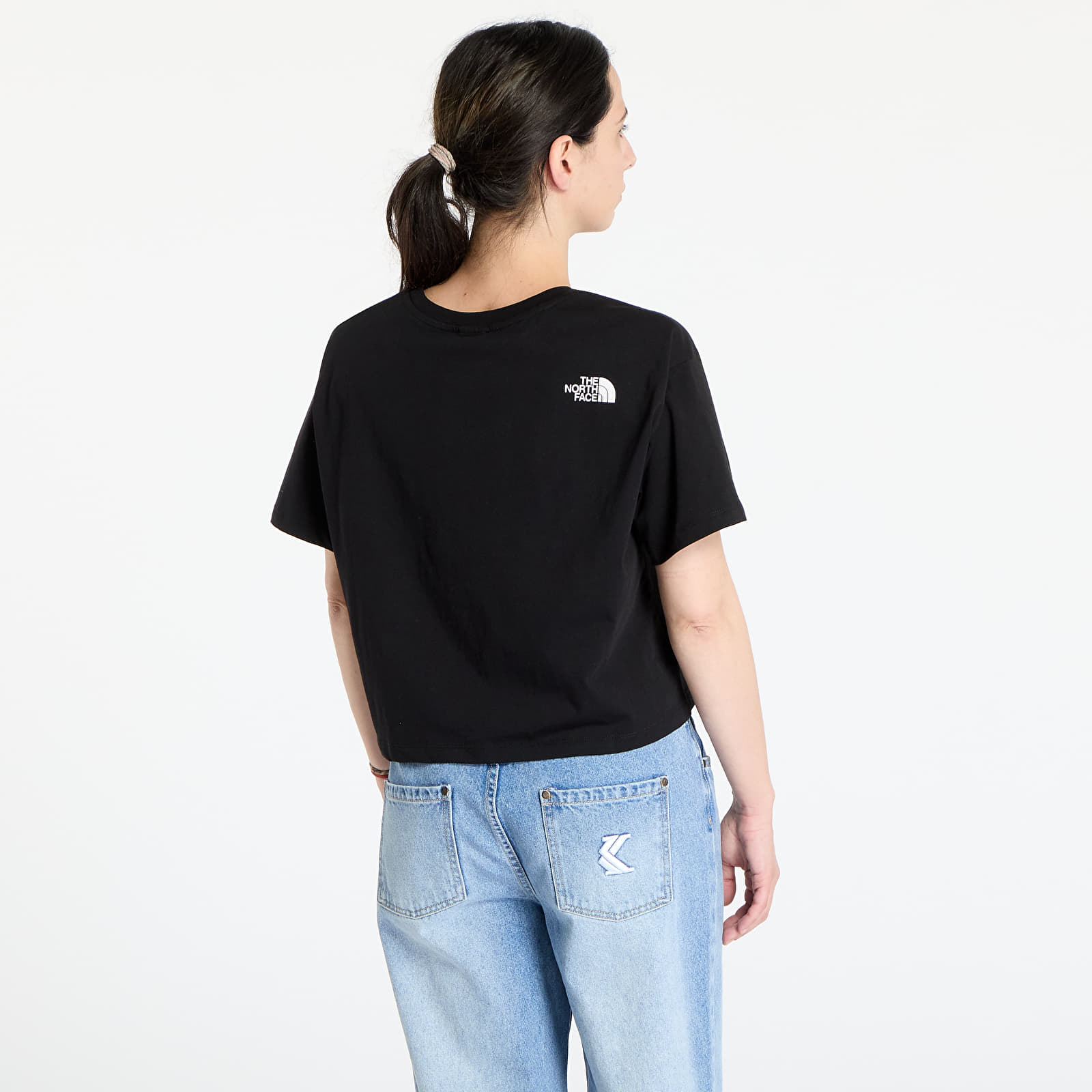 Rõivad The North Face Cropped Simple Dome Tee Tnf Black