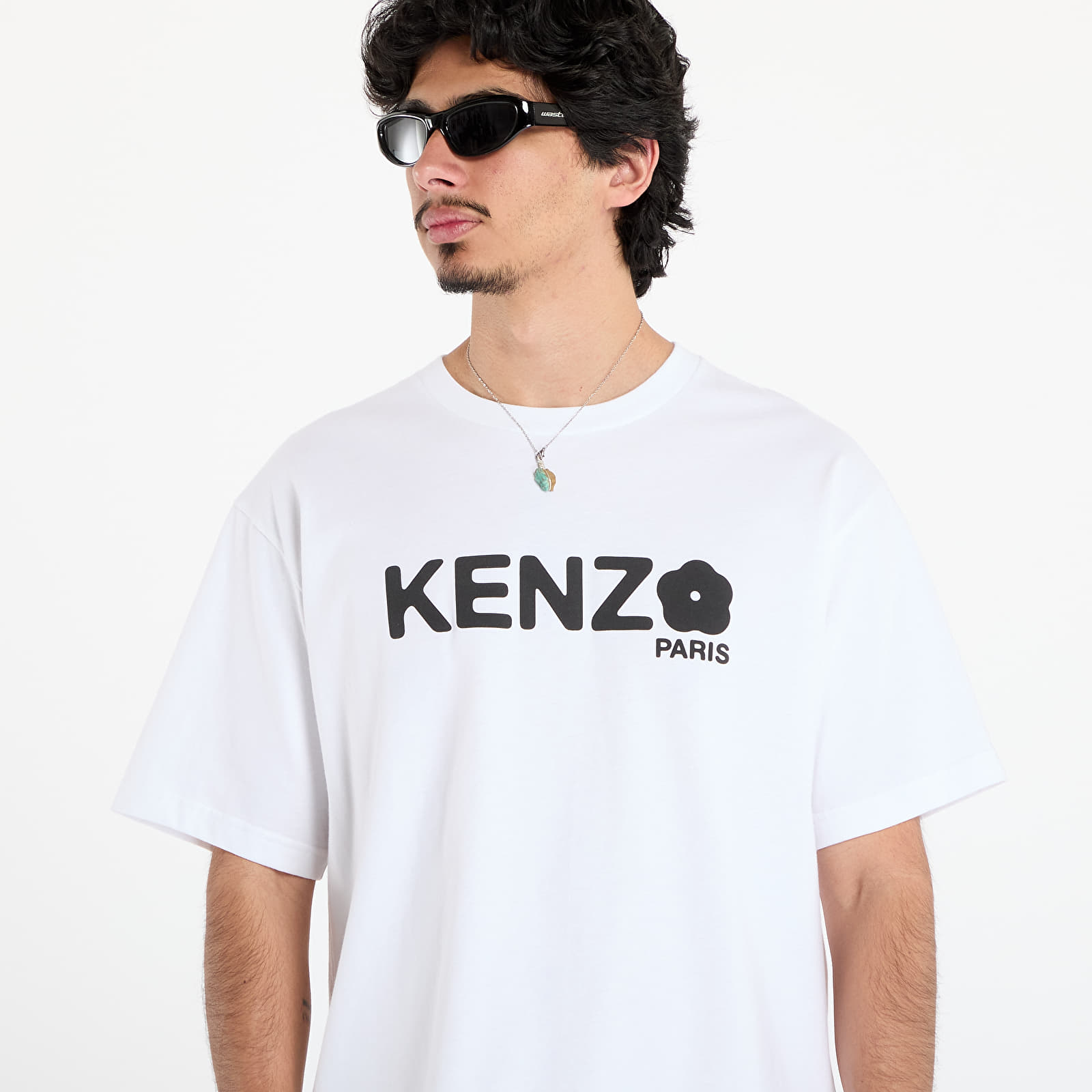 T-skjorter KENZO Gots Boke Flower 2.0 Oversize T-Shirt White