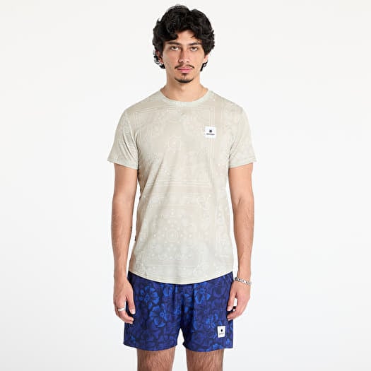 Majica SAYSKY Paisley Combat T-shirt Beige Paisley AOP