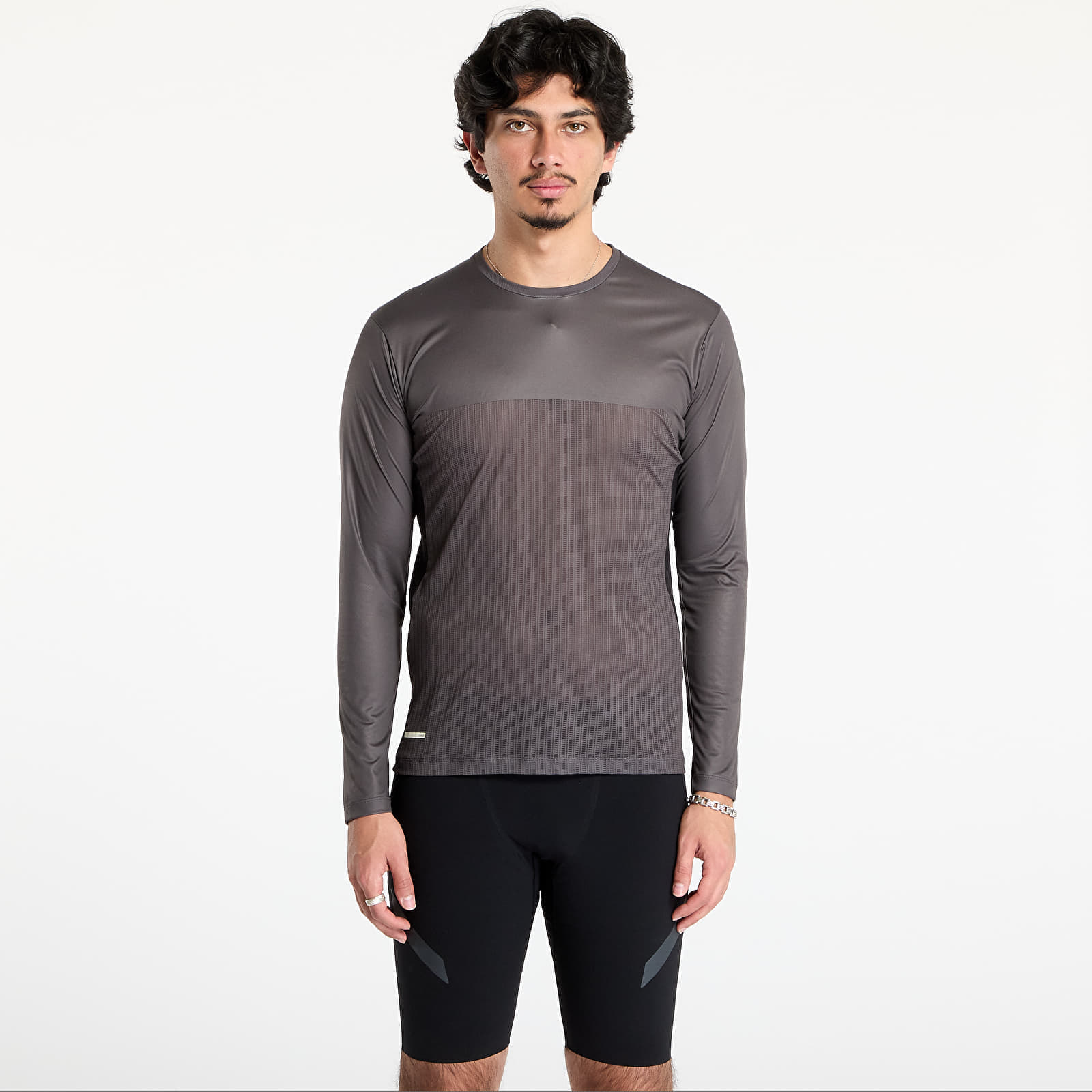 T-shirt SOAR Men's Long Sleeve Hot Weather T-Shirt Black/ Grey L