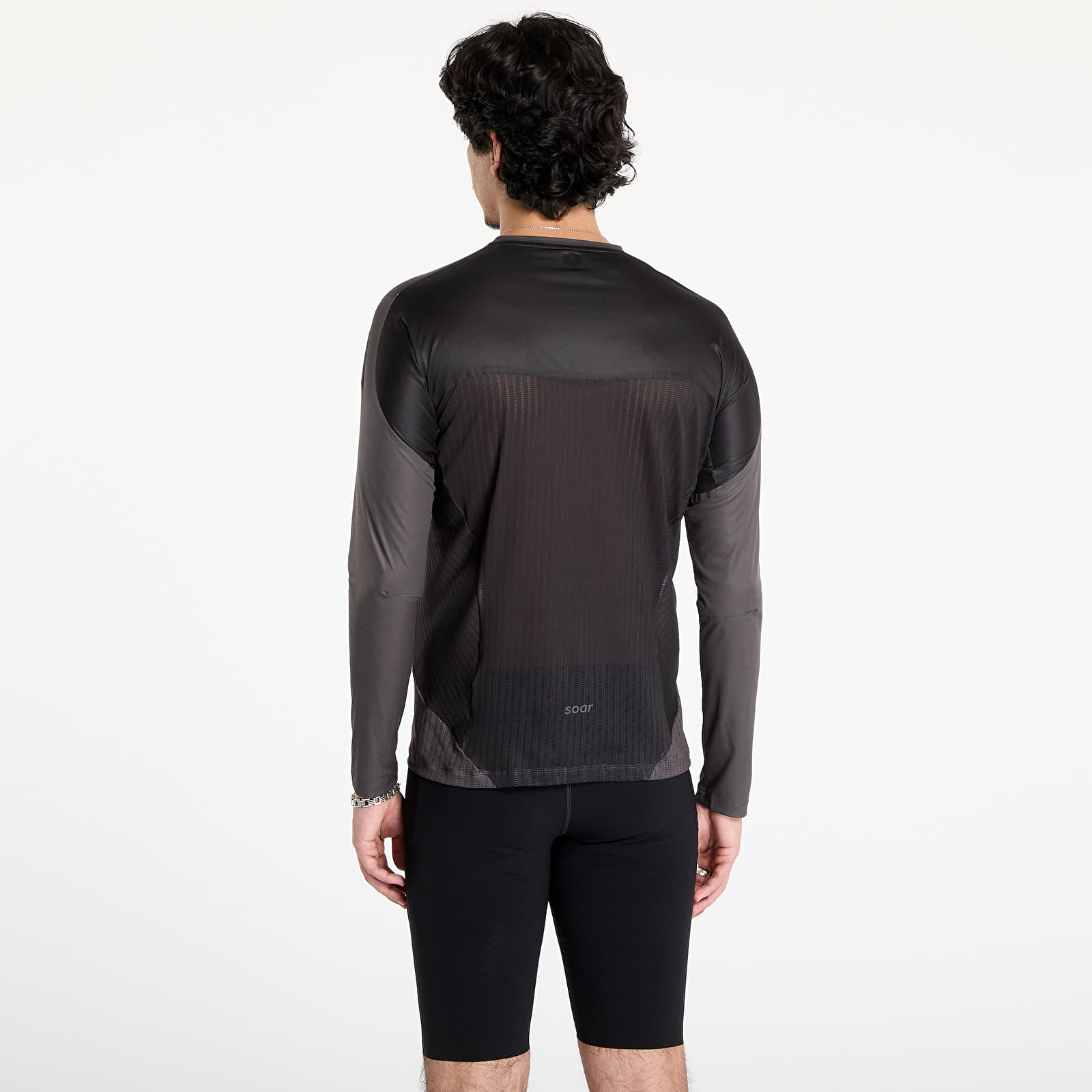 Тениски SOAR Men's Long Sleeve Hot Weather T-Shirt Black/ Grey