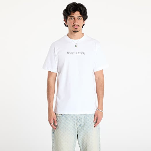Tricou Daily Paper Shield Focus T-Shirt UNISEX White
