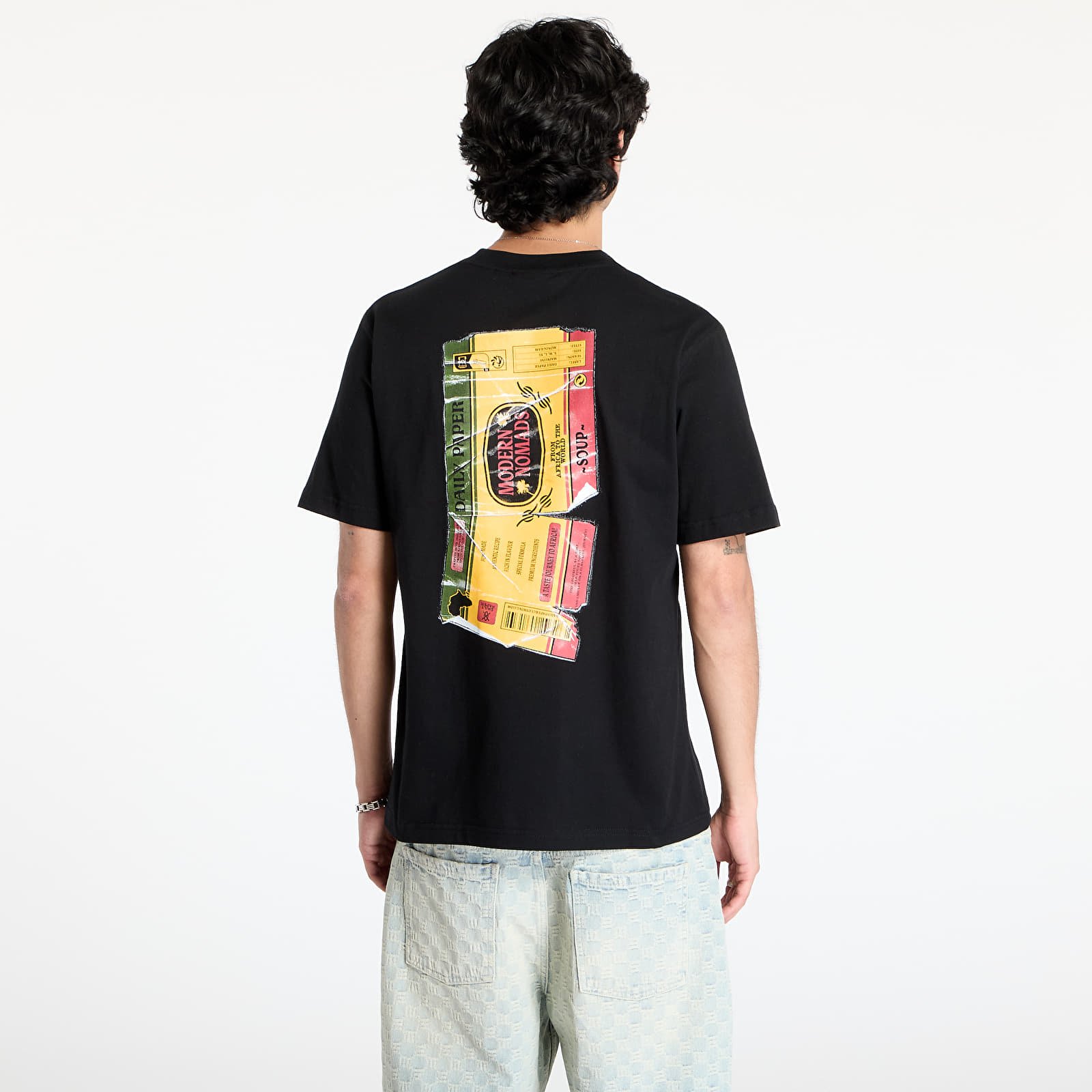 T-särgid Daily Paper Wrapper T-Shirt UNISEX Black