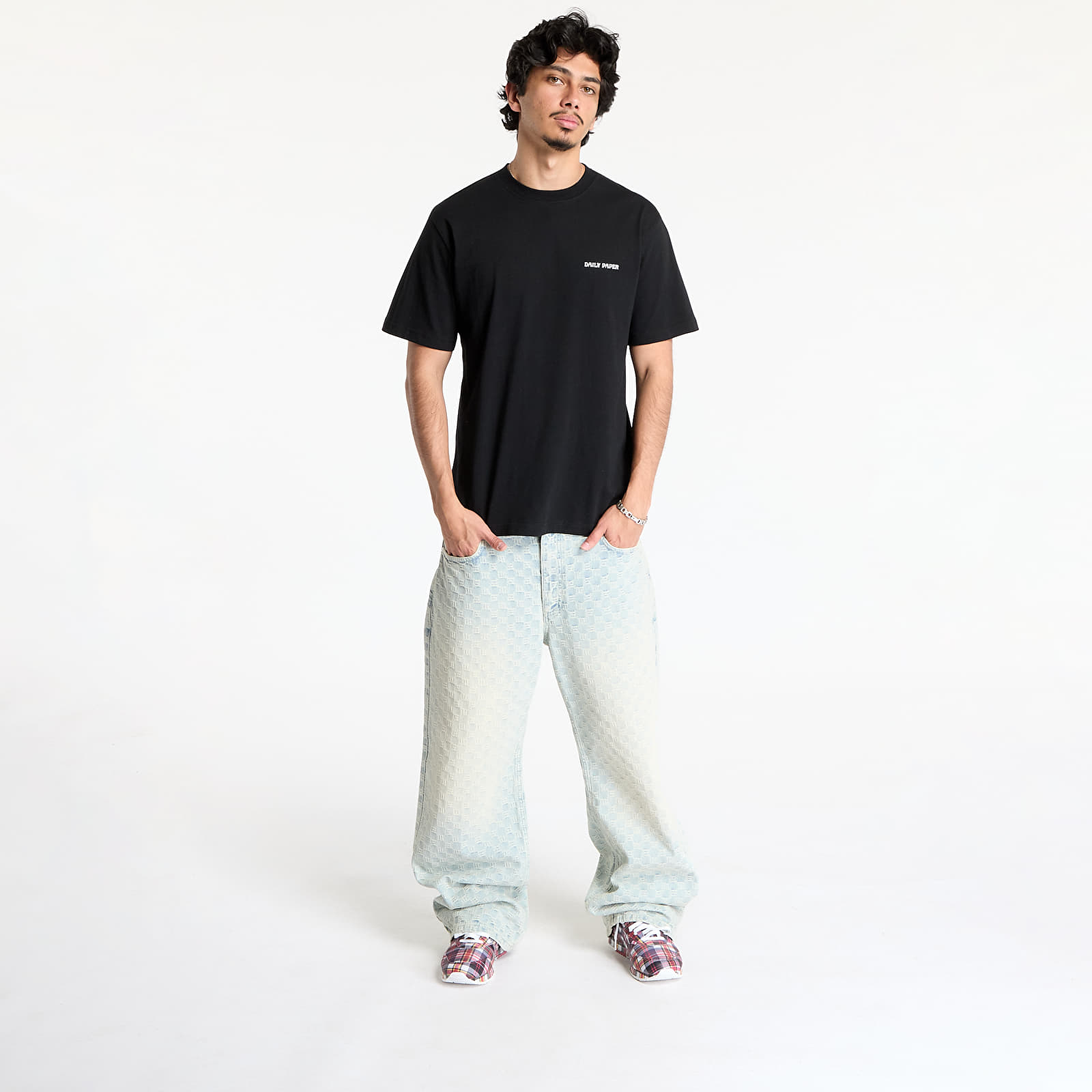 T-särgid Daily Paper Wrapper T-Shirt UNISEX Black