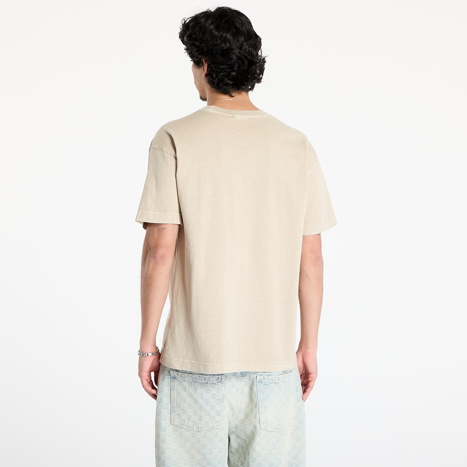 T-shirts Carhartt WIP Short Sleeve Nelson T-Shirt UNISEX Fleur De Sel Garment Dyed