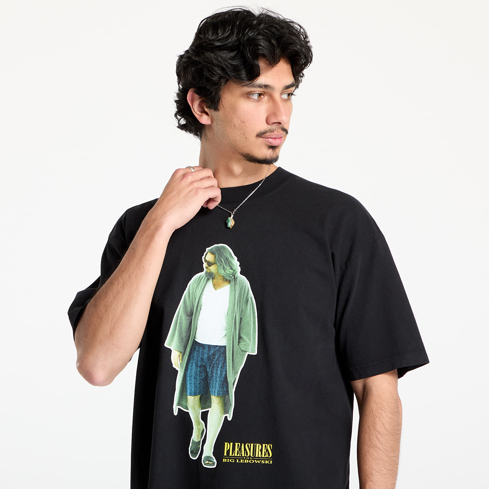 T-särgid PLEASURES Dude T-Shirt Black