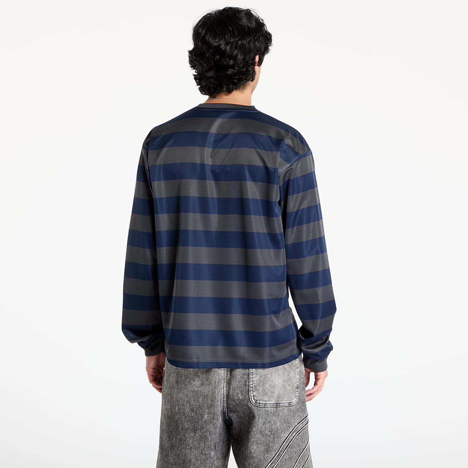 Trikood Patta Striped Longsleeve Football Jersey UNISEX Forged Iron
