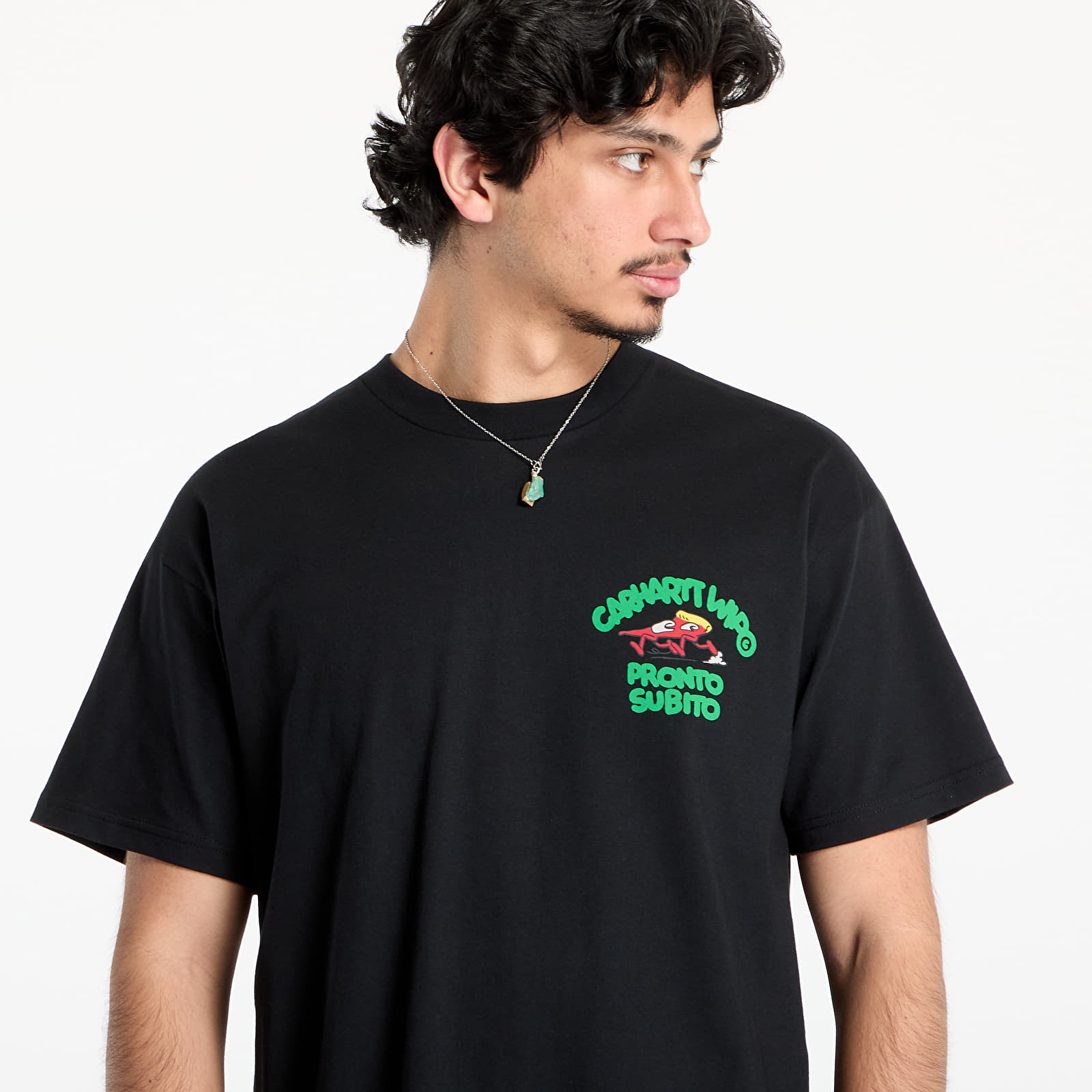T-särgid Carhartt WIP Short Sleeve Pronto T-Shirt UNISEX Black