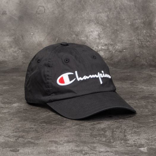 Black champion outlet baseball cap