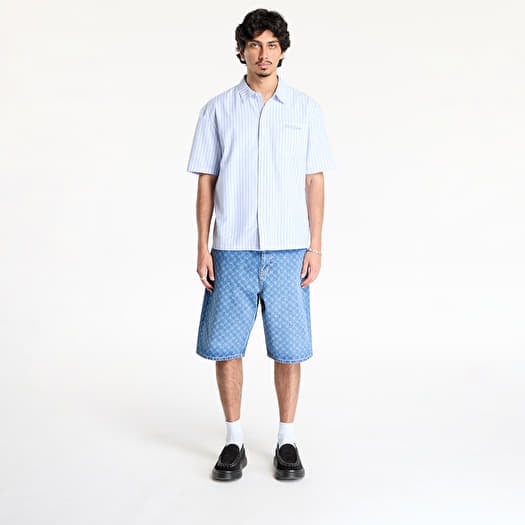 ショートパンツ DAILY PAPER SS25 MONOGRAM DENIM SHORTS (2513057 BLUE) Shorts Daily Paper Monogram Denim Shorts Blue | Footshop
