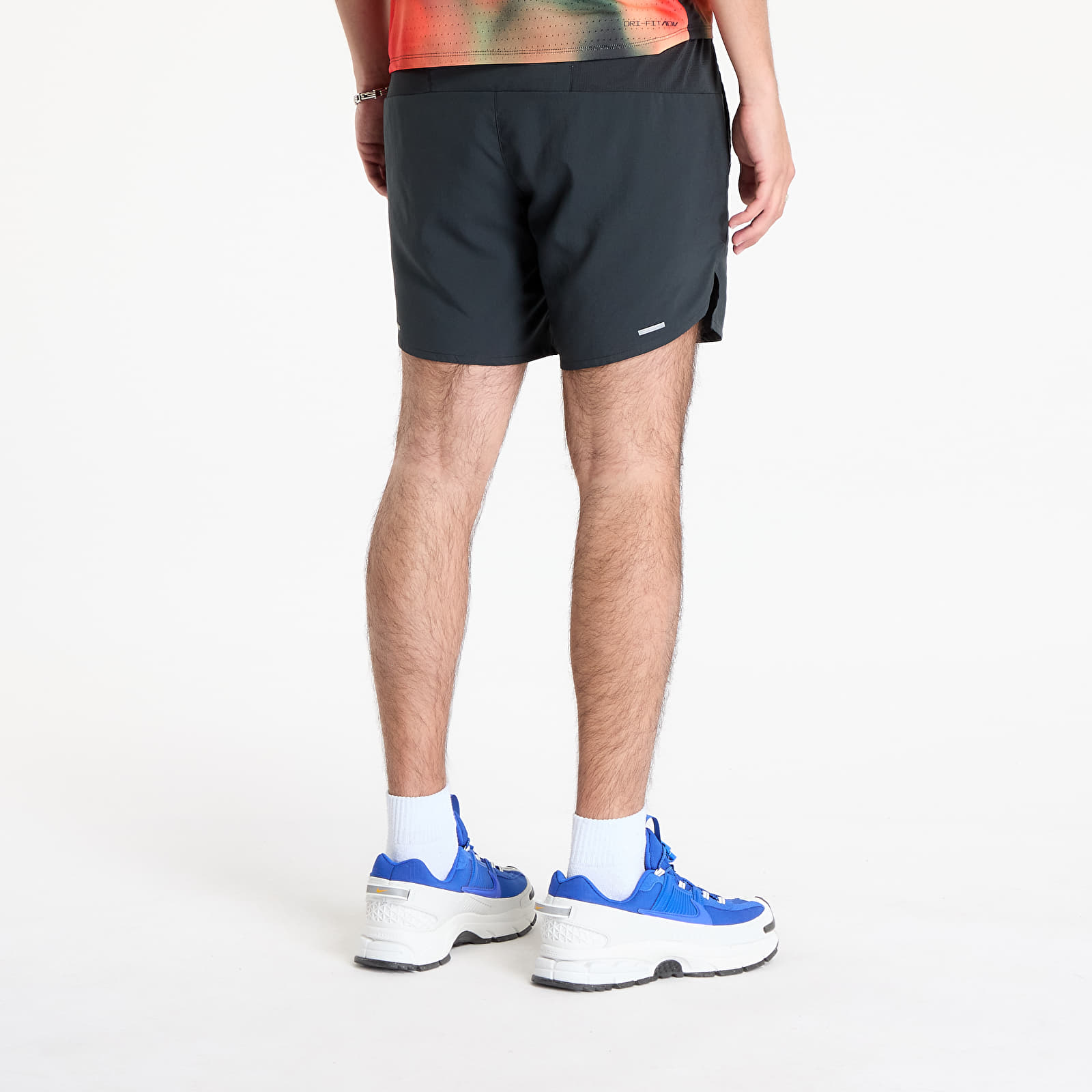 Shorts Nike Stride Men's Dri-FIT 7" Brief-Lined Running Shorts Black/ Black/ Reflective Silv