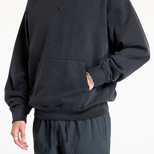 ★★Nike★★ Solo Swoosh French Terry Pullover Hoodie M Dark Men's Solo Swoosh French Terry Hoodie Black – Slam Jam®