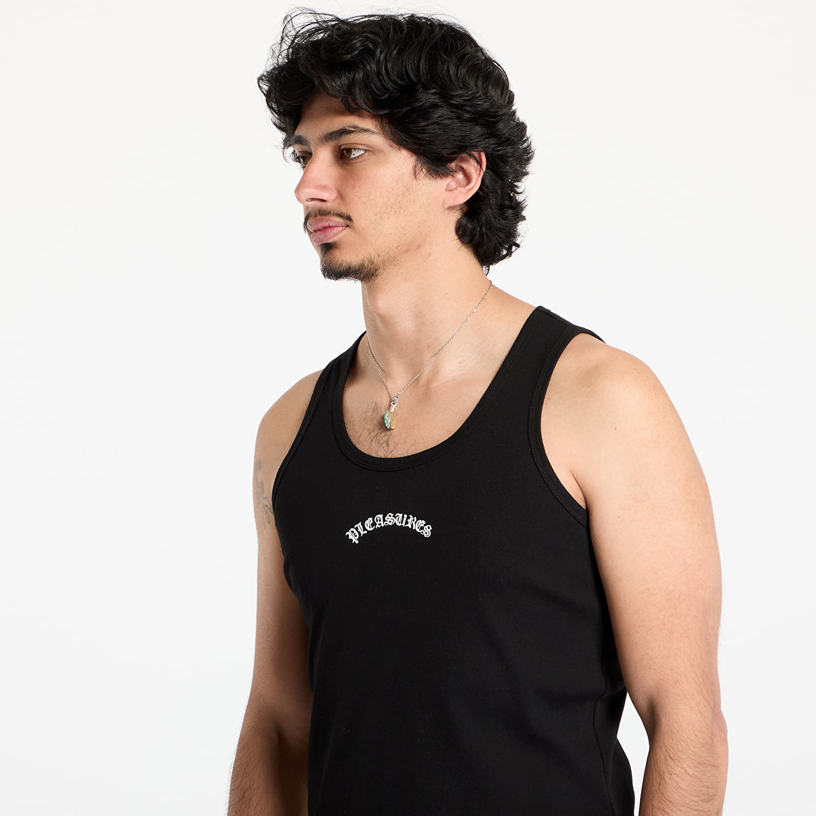 Koszulki na ramiączkach PLEASURES Standard Tank Top 2 Pack Black/  White