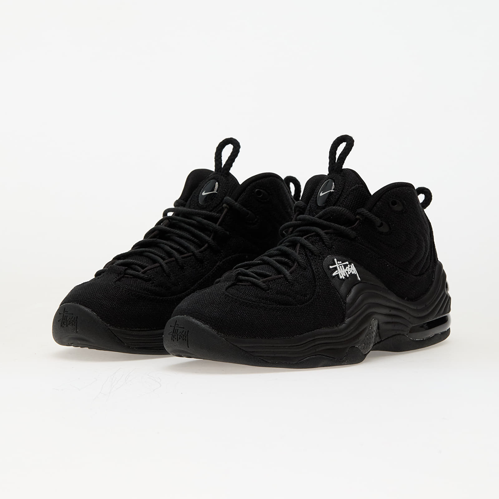 Men's shoes Nike Air Penny II x Stüssy Black/ White-Black