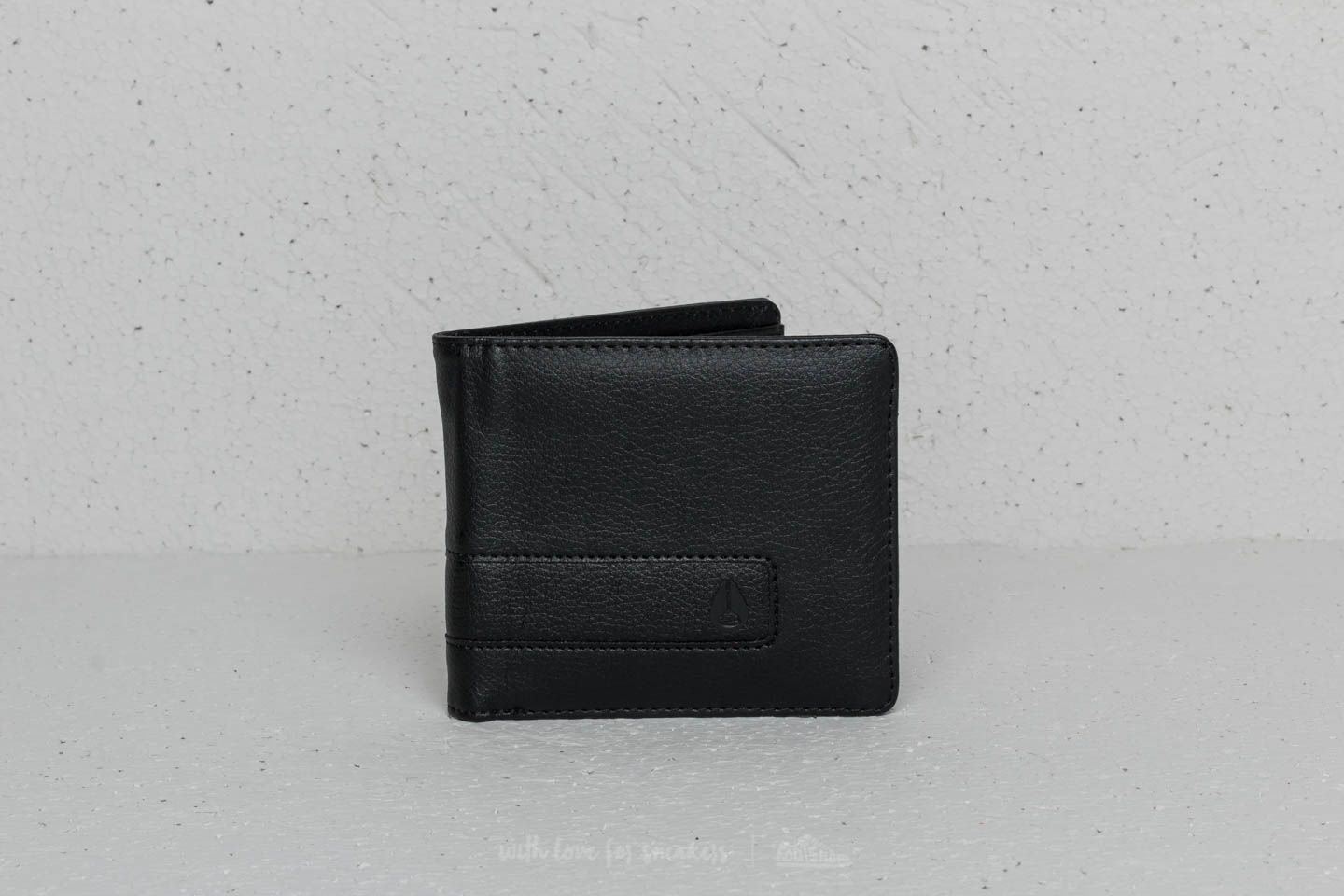 Portefeuilles Nixon Showdown Bi-Fold Zip Wallet All Black