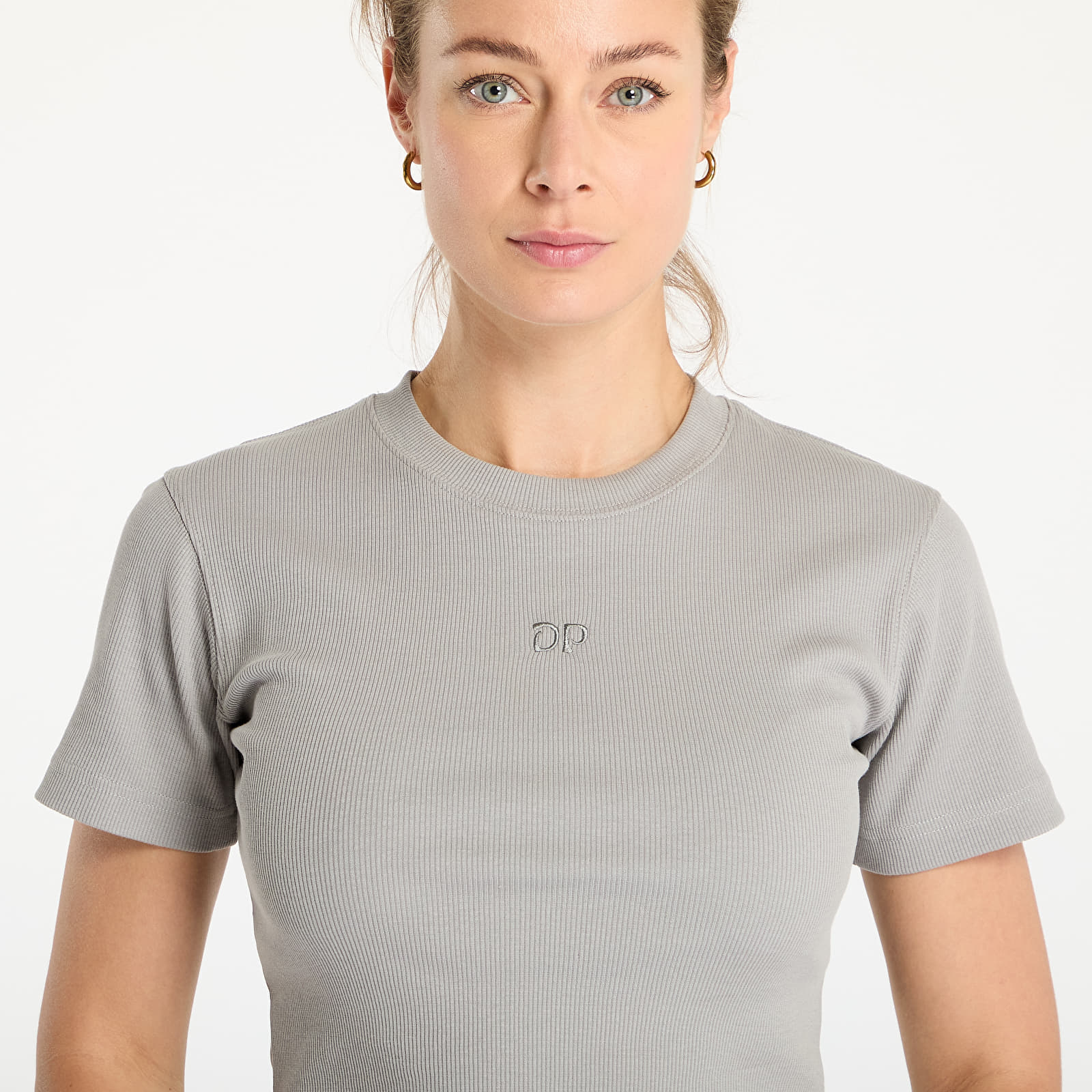 Women's T-shirts Daily Paper Unit Rib Fitted T-Shirt Wet Weather