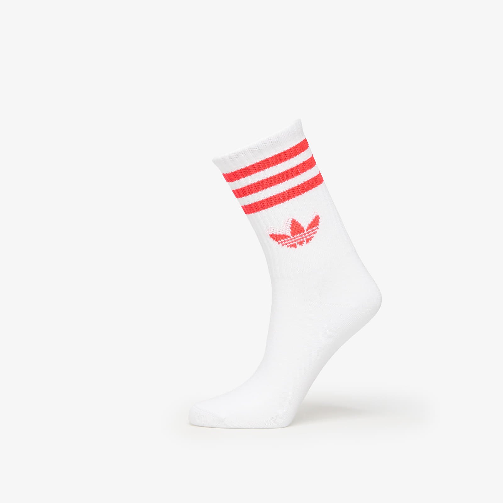 Sokid adidas 3-Stripes Crew Socks 3-Pack White/ Black/ Clear Pink