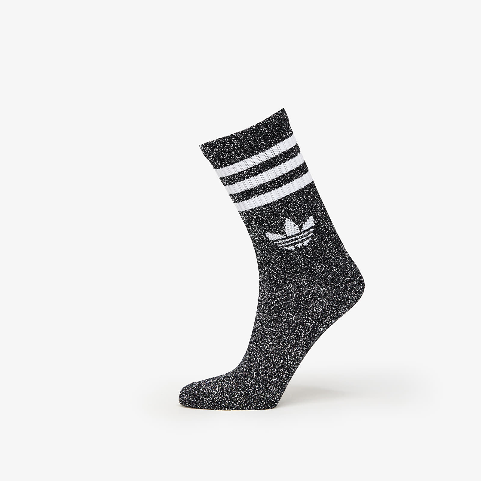 Socks adidas 3-Stripes Glitter Crew Socks 2-Pack Black/ Lucid Red/ Lucid Blue