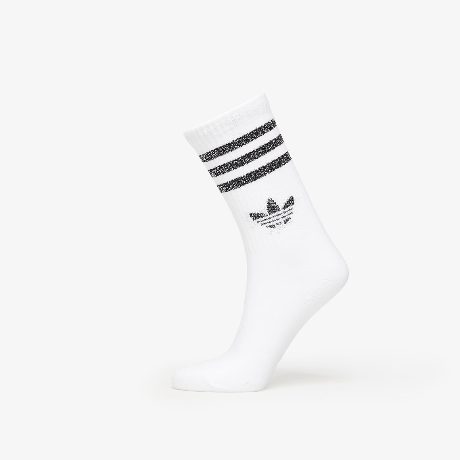 Socks adidas 3-Stripes Glitter Crew Socks 2-Pack Black/ Lucid Red/ Lucid Blue