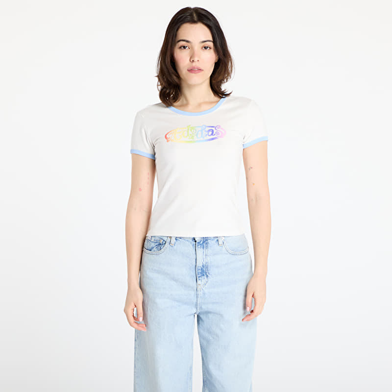 Tričko adidas x Jeremy Scott Graphic Slim T-Shirt Cloud White