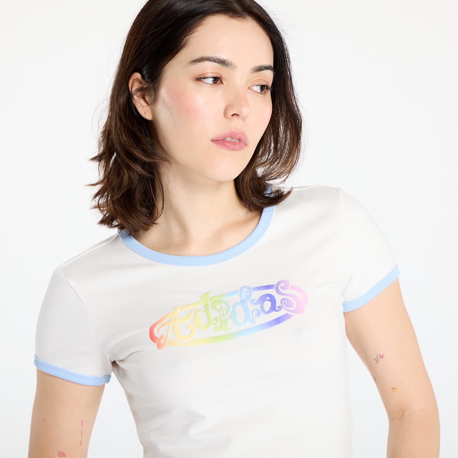 T-shirts adidas x Jeremy Scott Graphic Slim T-Shirt Cloud White