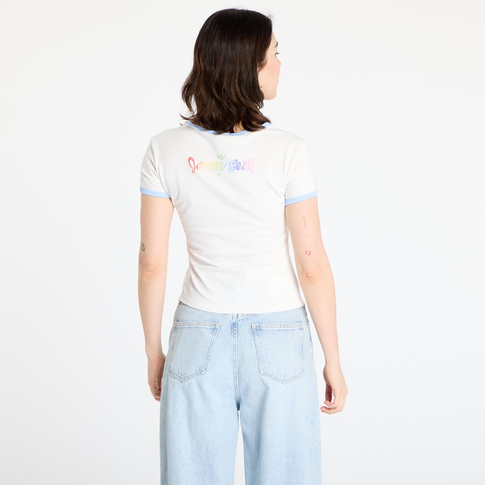 T-shirts adidas x Jeremy Scott Graphic Slim T-Shirt Cloud White