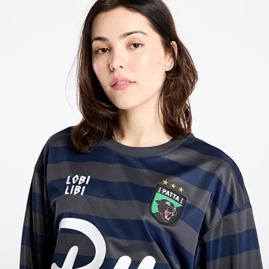 トップス PATTA Striped Long Sleeve Football Patta Striped Longsleeve Football Jersey (Forged Iron