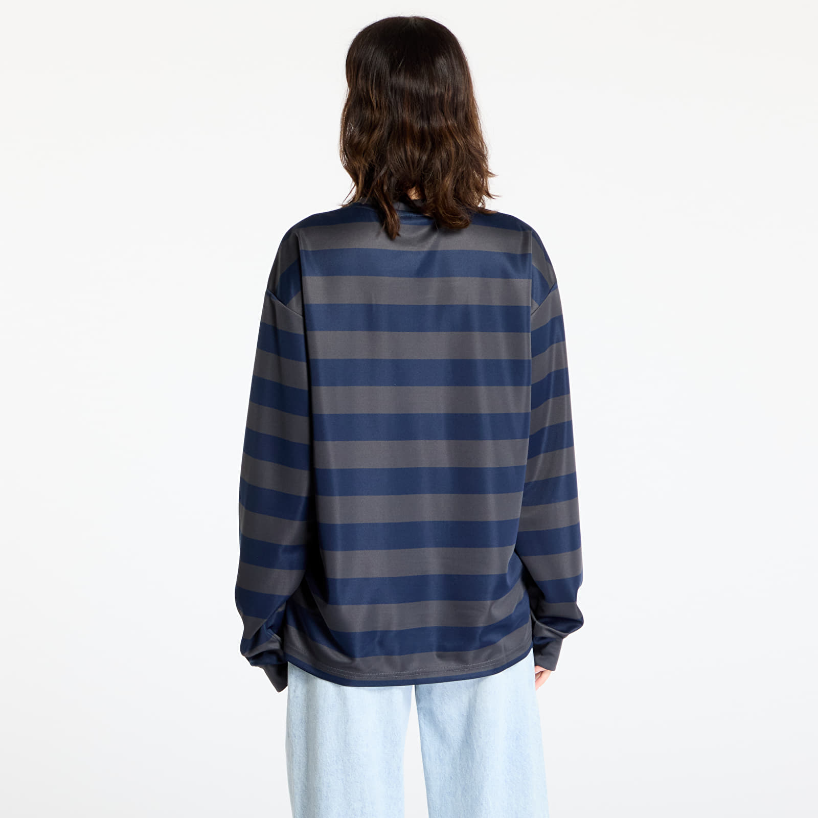 Trikood Patta Striped Longsleeve Football Jersey UNISEX Forged Iron