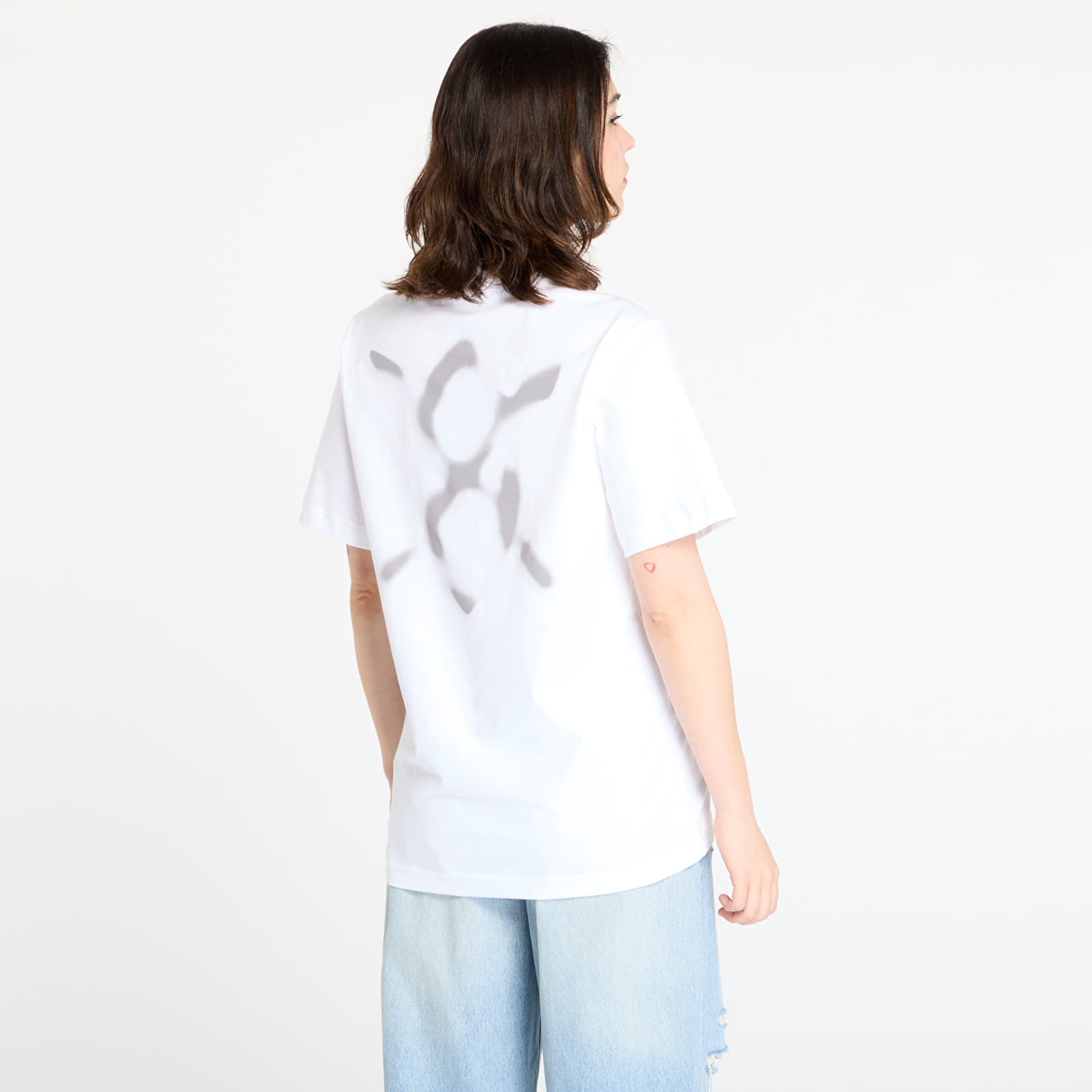 Pólók Daily Paper Shield Focus T-Shirt UNISEX White