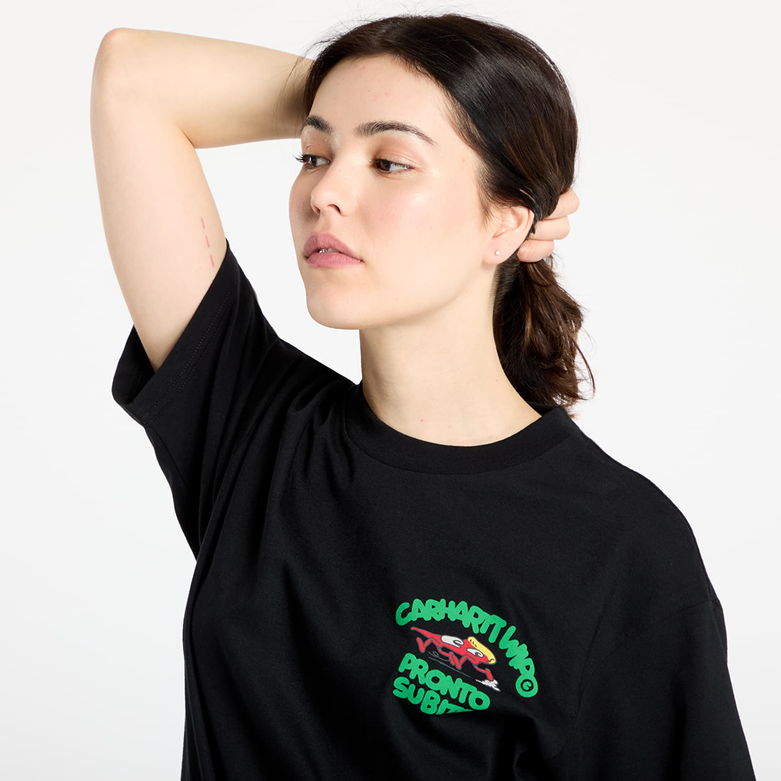 T-särgid Carhartt WIP Short Sleeve Pronto T-Shirt UNISEX Black