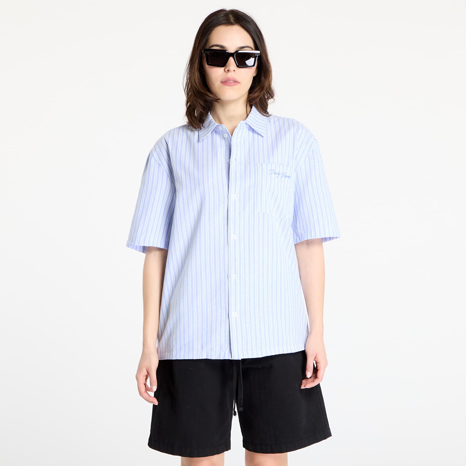 Krekli Daily Paper Stripe Short Sleeve Shirt UNISEX Stripe