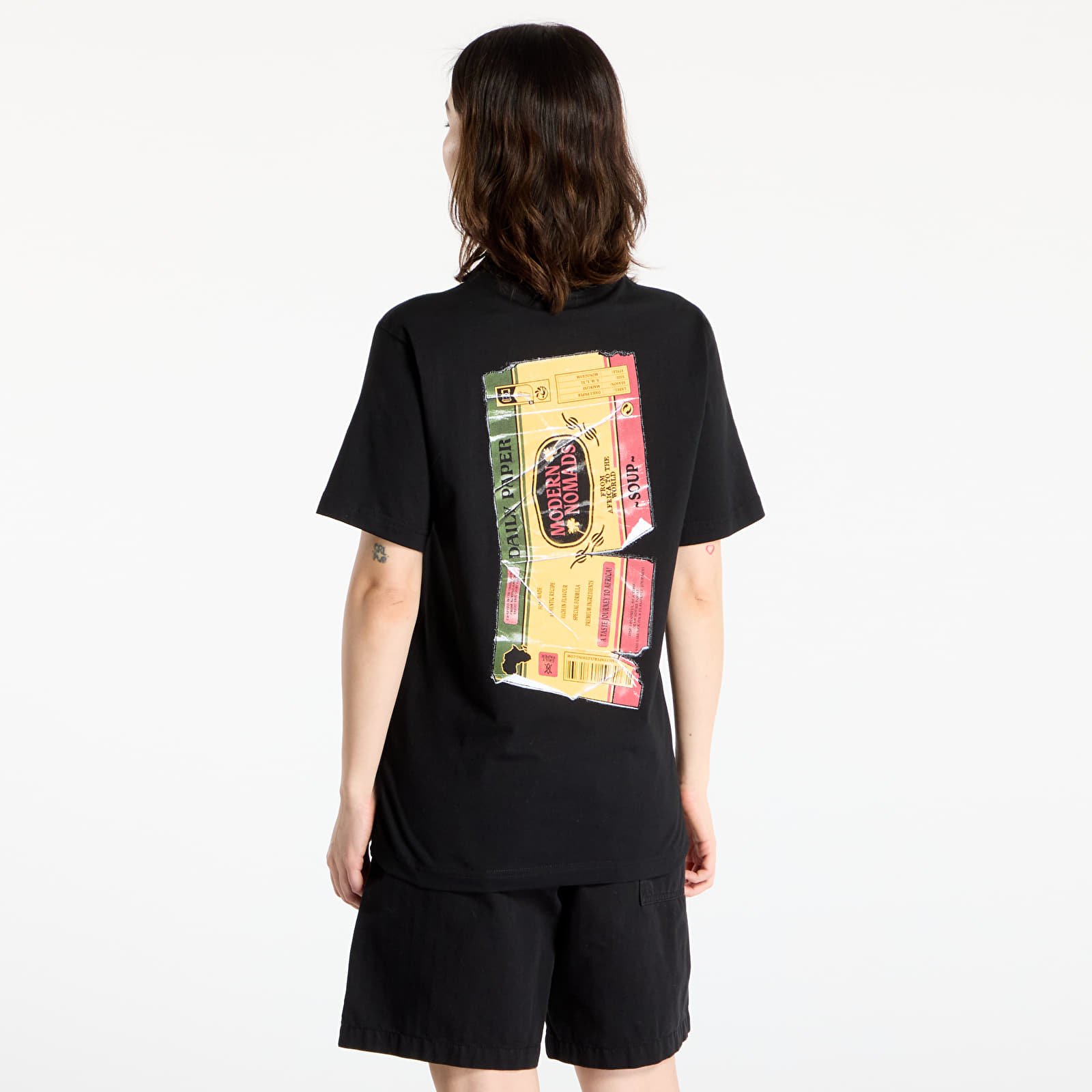 T-särgid Daily Paper Wrapper T-Shirt UNISEX Black