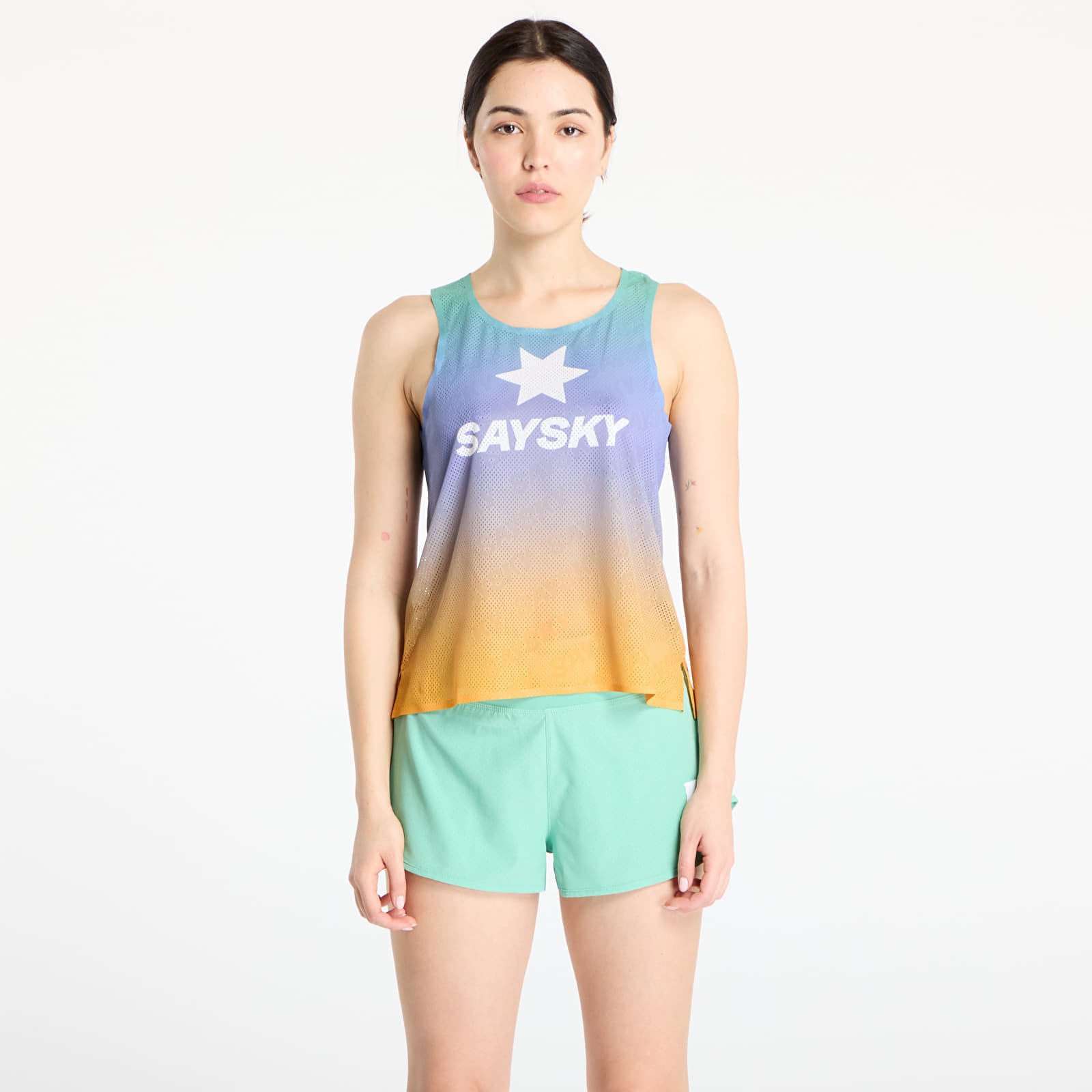 Tank top SAYSKY W Drip Dye Flow Air Singlet Purple Aop L
