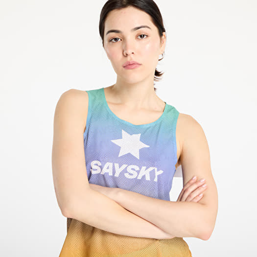 Vests SAYSKY W Drip Dye Flow Air Singlet Purple Aop (NWRSI62C1033