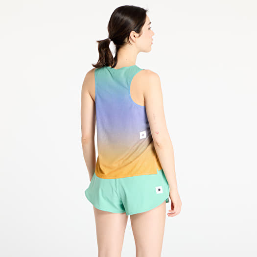 SAYSKY W Drip Dye Flow Air Singlet Purple Aop | Footshop
