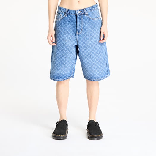 Shorts Daily Paper Monogram Denim Shorts Blue