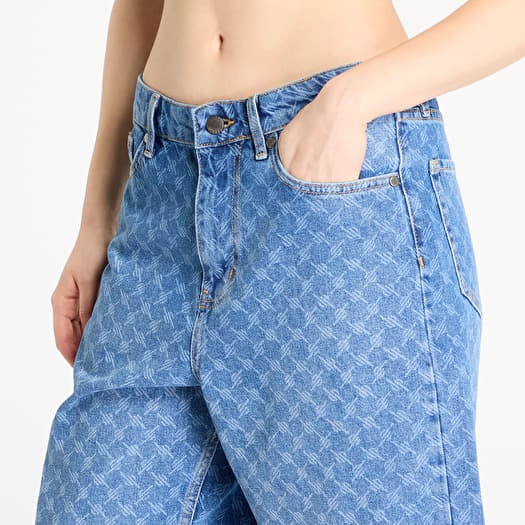 Shorts Daily Paper Monogram Denim Shorts Blue | Footshop